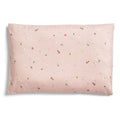 Toddler Pillow Case - Daisies on a white background