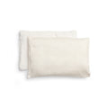 Toddler Pillow With Case - Caramel Grid on a white background