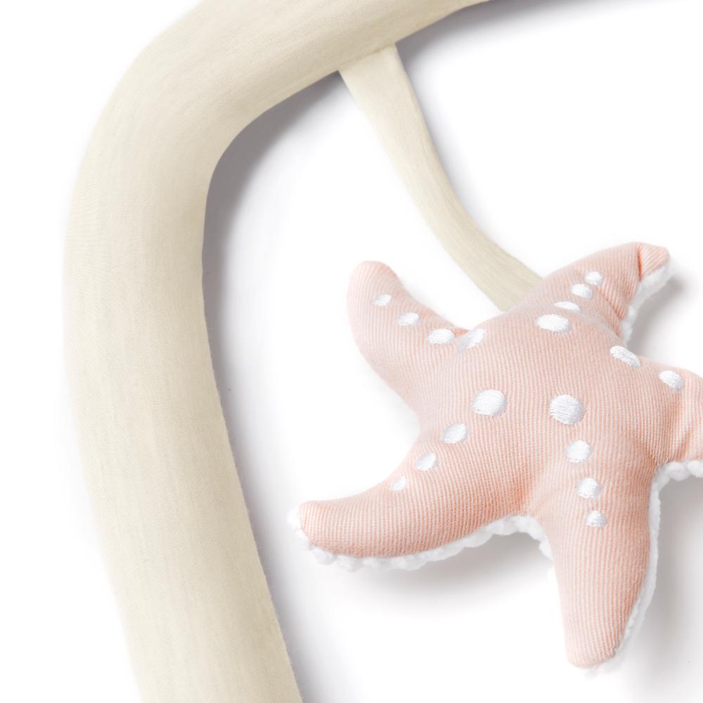 Baby Bouncer Toy Bar - Ocean Wonders - Cream