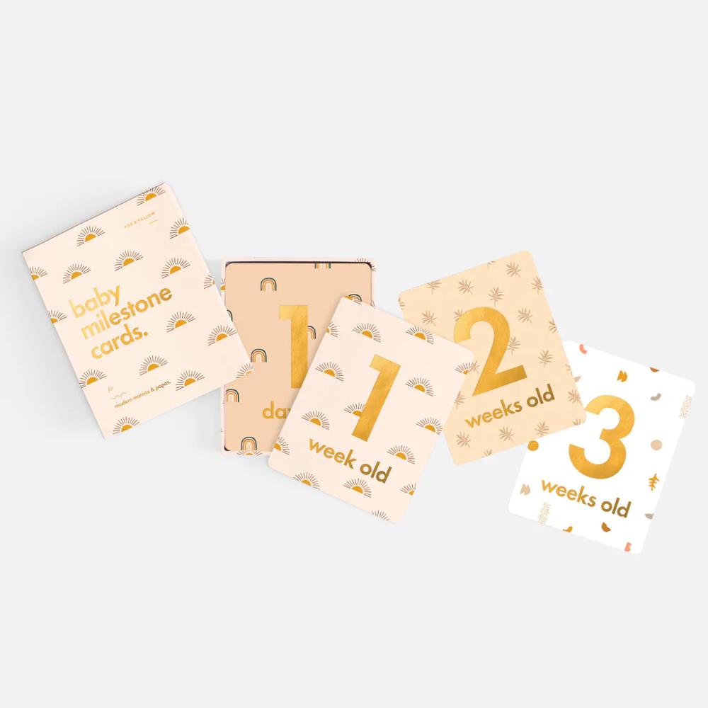 Baby Milestone Cards - Boho