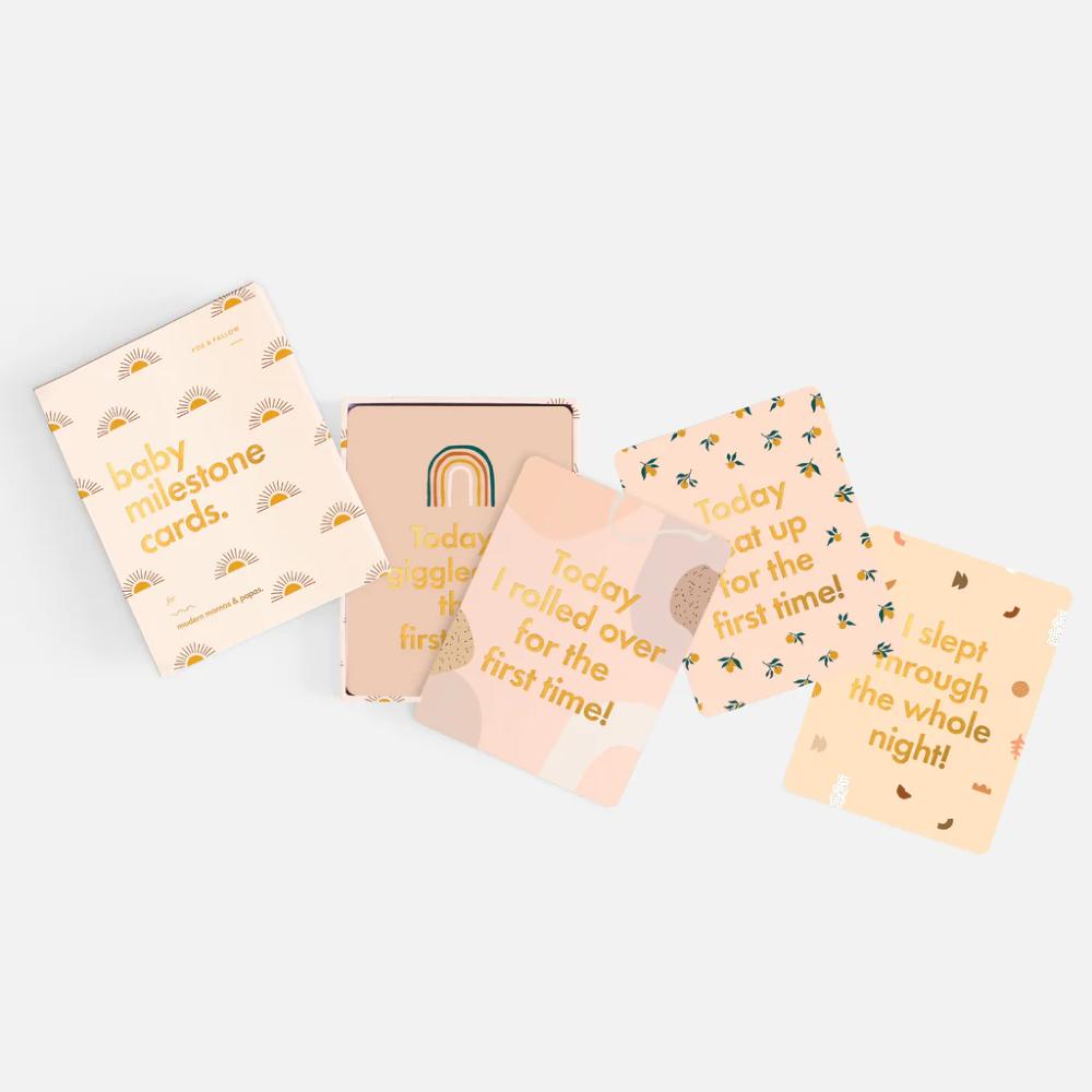 Baby Milestone Cards - Boho