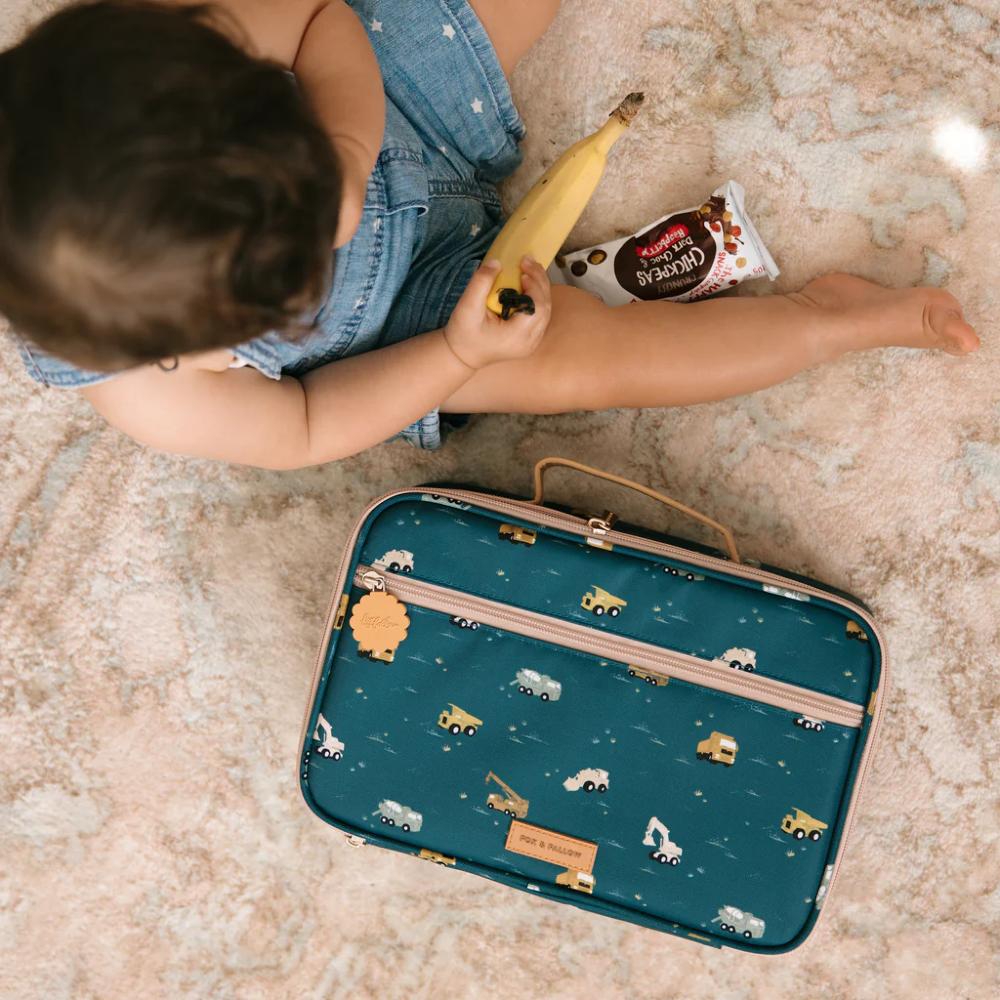 Insulated Lunch Bag - Trucks