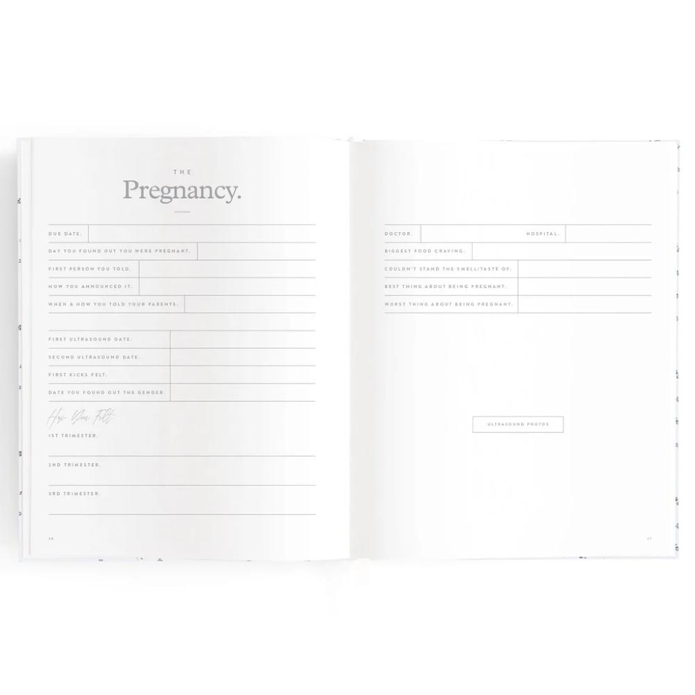 Baby Book - Forest Friends Cornflower