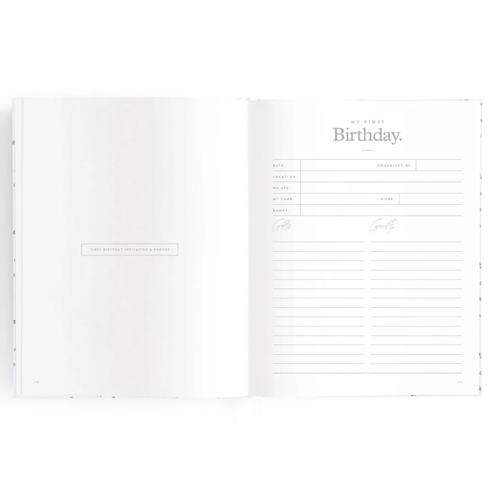 Baby Book - Forget Me Not