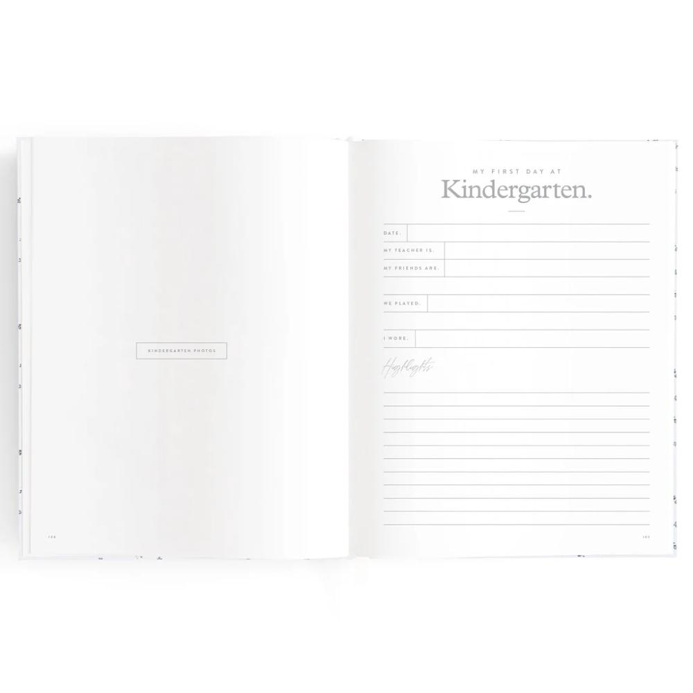 Baby Book - Coffee Stripe