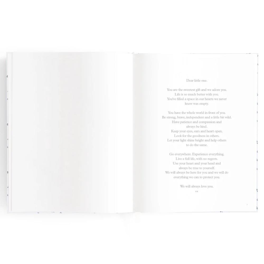 Baby Book - Cloud Stripe