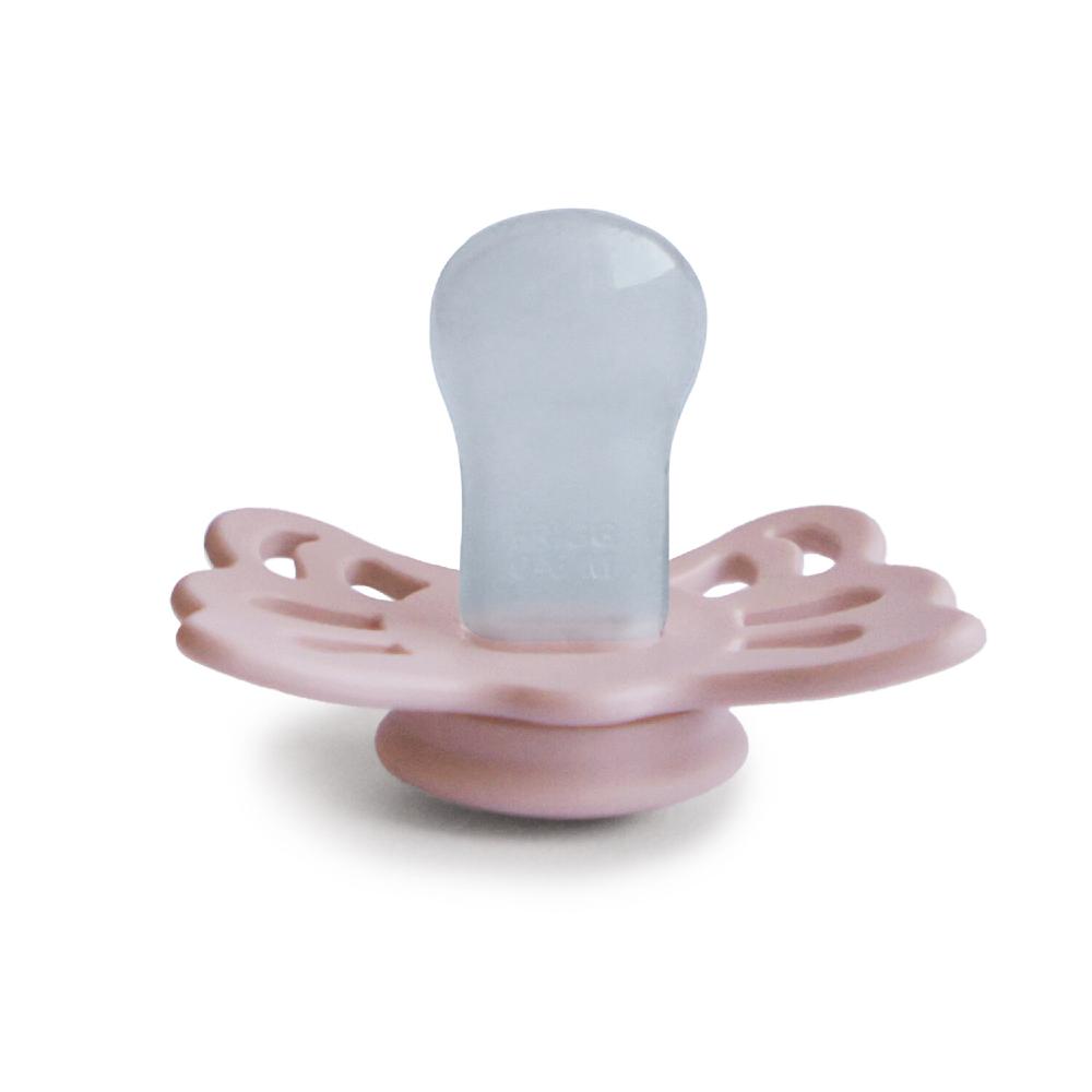 Anatomical Butterfly Silicone Dummy 2pk - Blush
