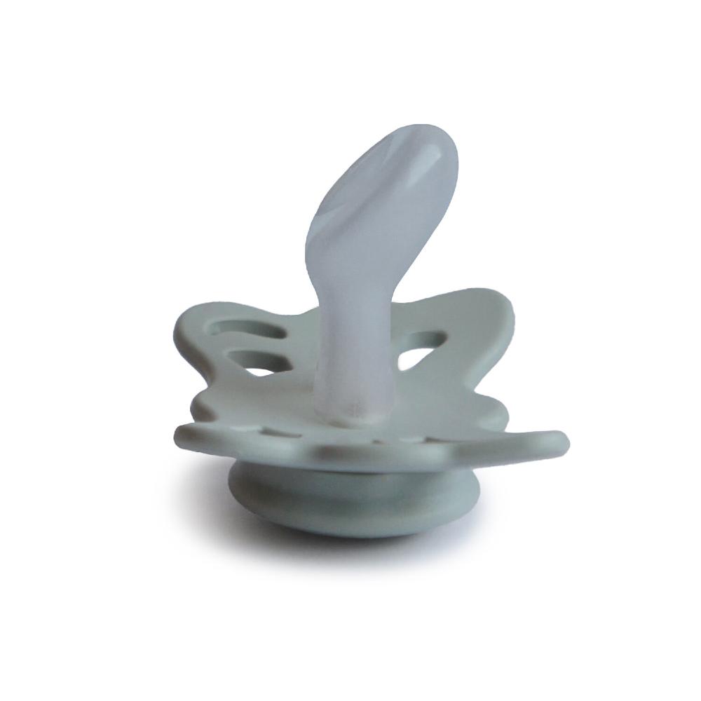 Anatomical Butterfly Silicone Dummy 2pk - Sage