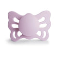 Anatomical Butterfly Silicone Dummy 2pk - Soft Lilac