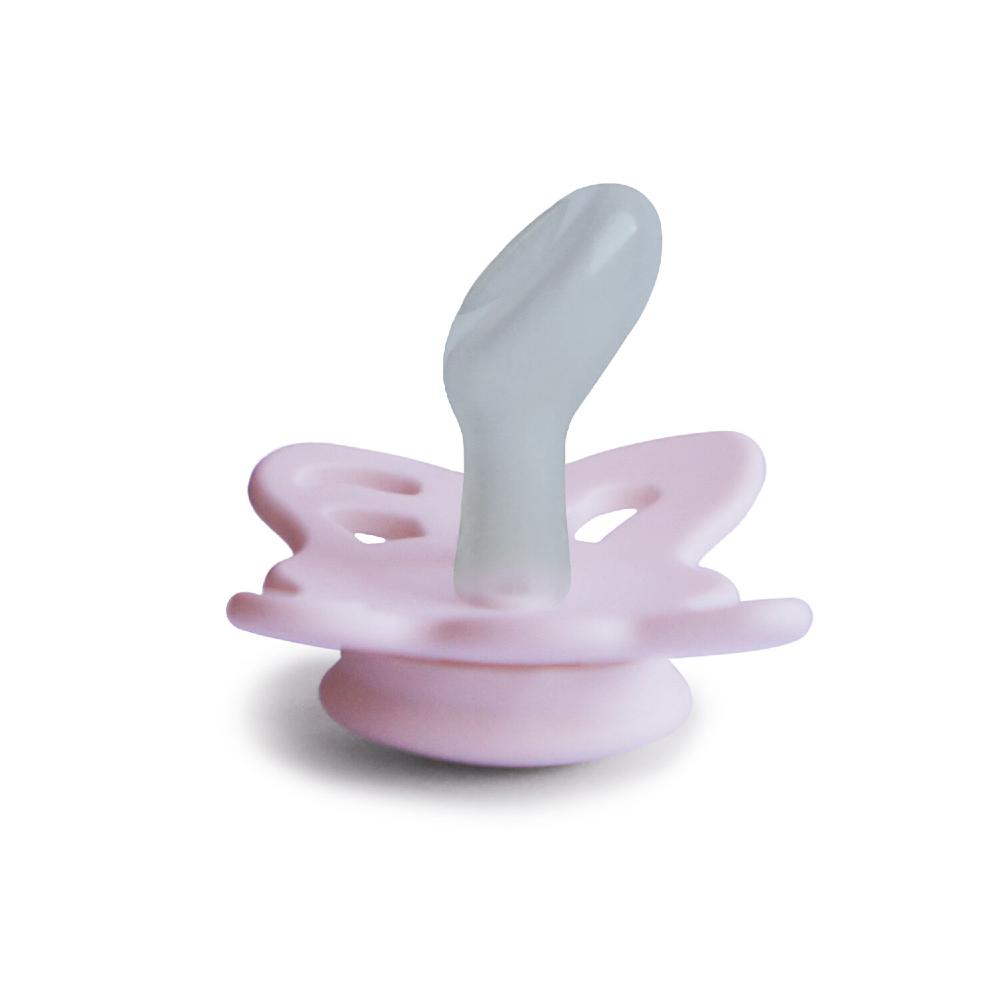 Anatomical Butterfly Silicone Dummy 2pk - Soft Lilac