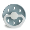 Moon Phase Silicone Night Dummy - Stone Blue