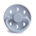 Moon Phase Silicone Dummy 2pk - Powder Blue