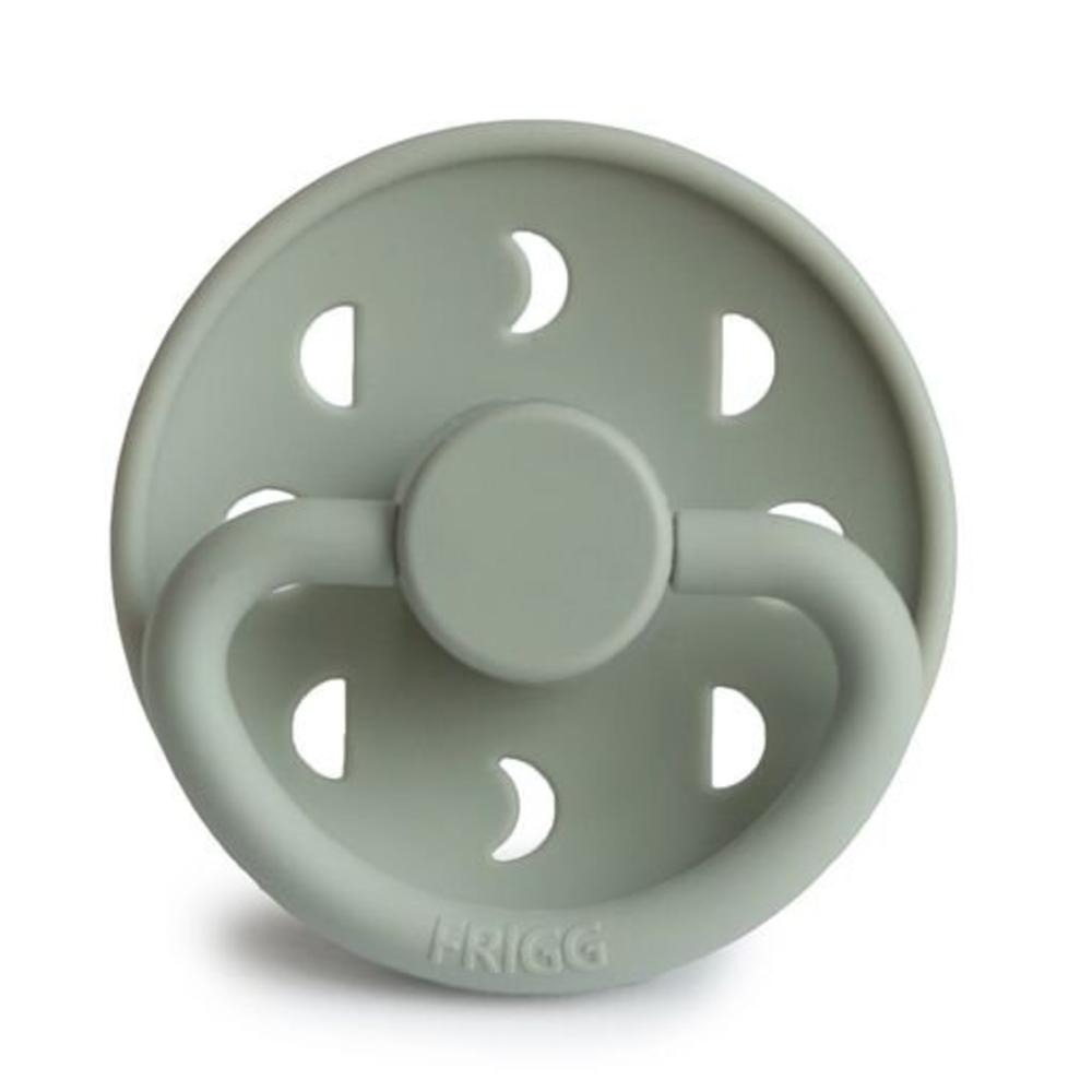Moon Phase Silicone Dummy 2pk - Sage