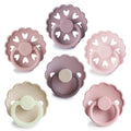 Round Silicone Dummy 6pk - Blooming Love