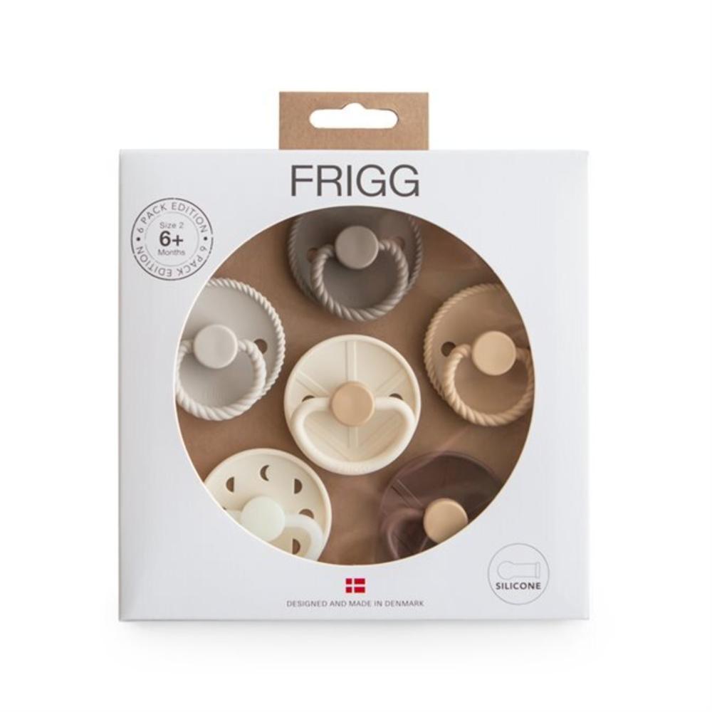 Round Silicone Dummy 6pk - Earthy Wonder
