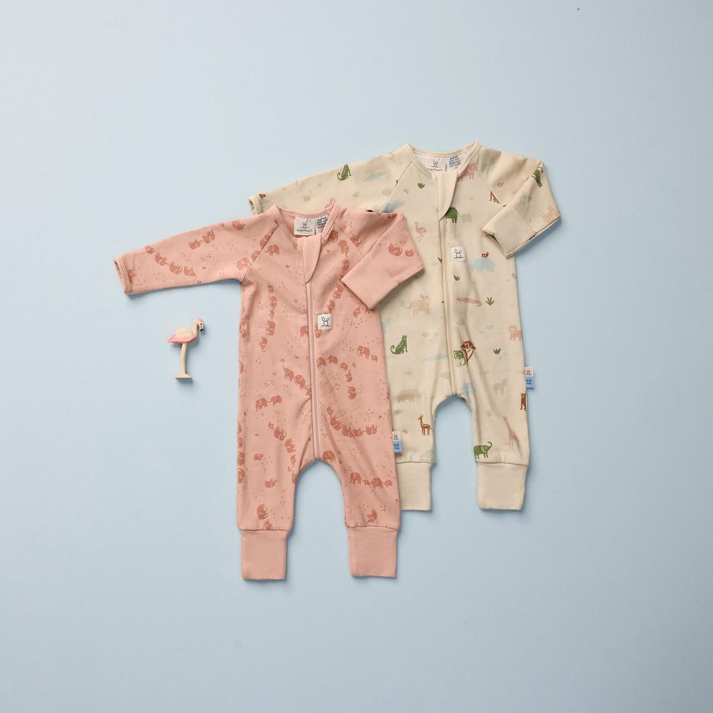 0.2 tog Cotton Long Sleeve Layers - Elephant Parade