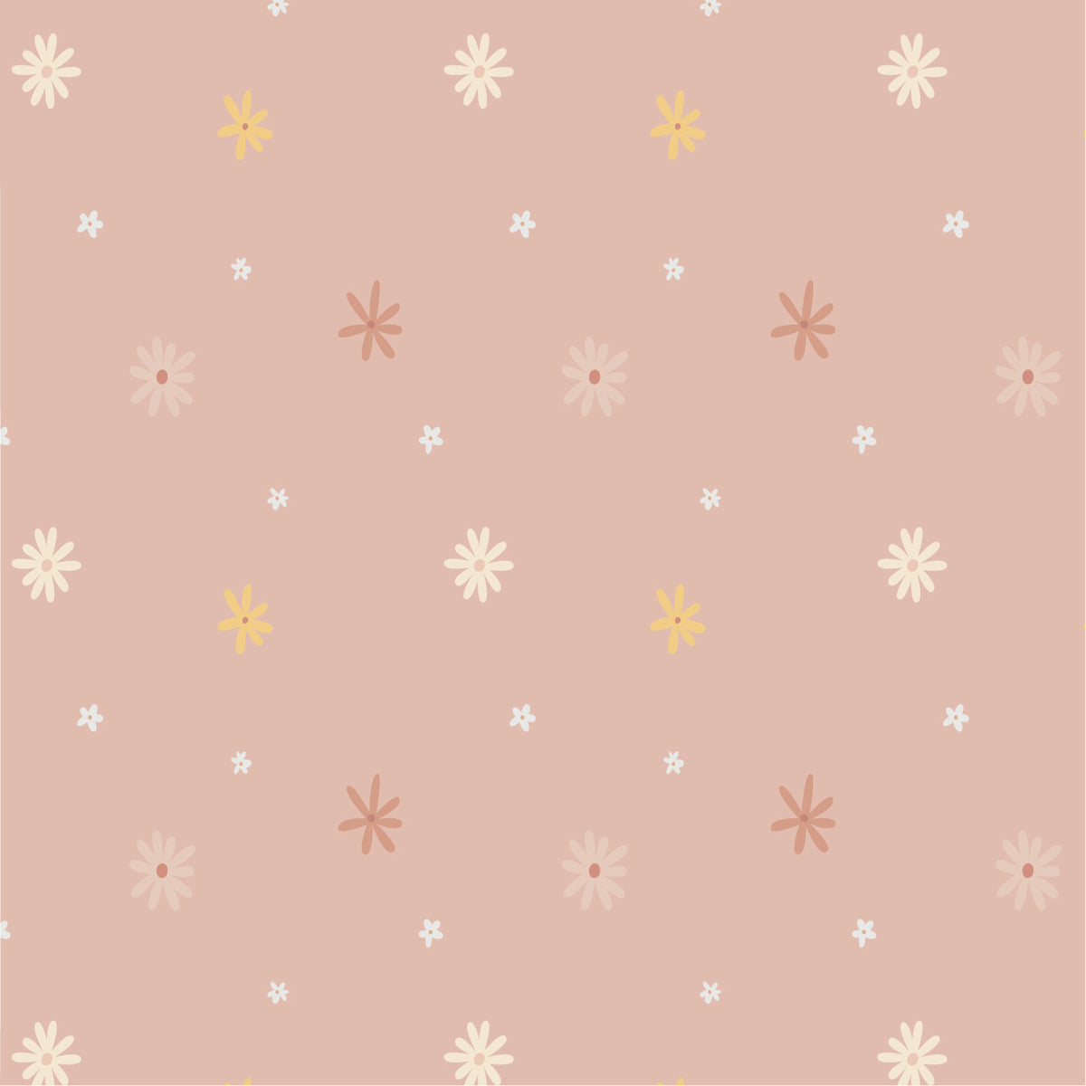 Basics Stretch Swaddle - Floral Ditsy