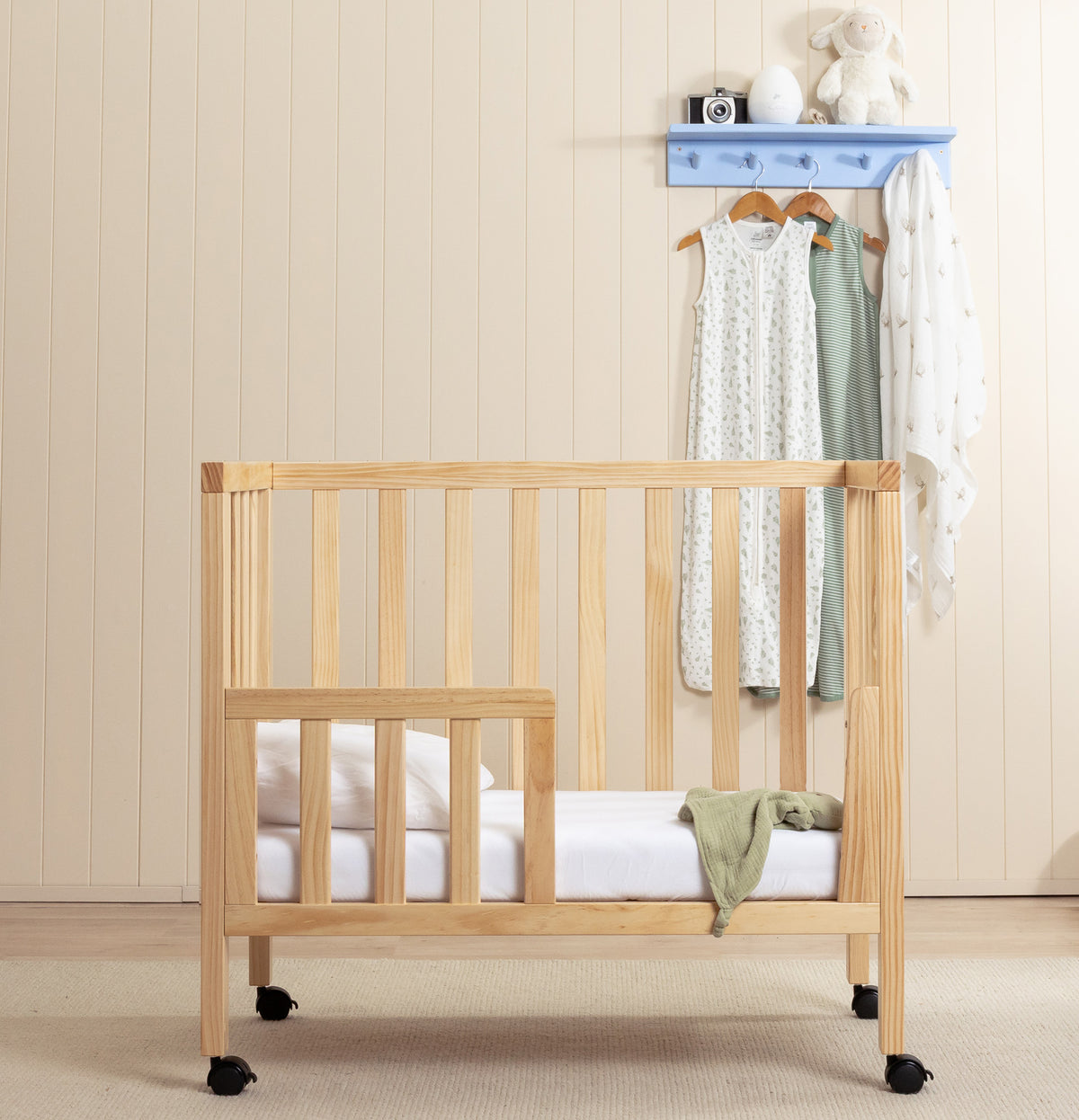 Frank Cot Mini 4 in 1 with Toddler Conversion