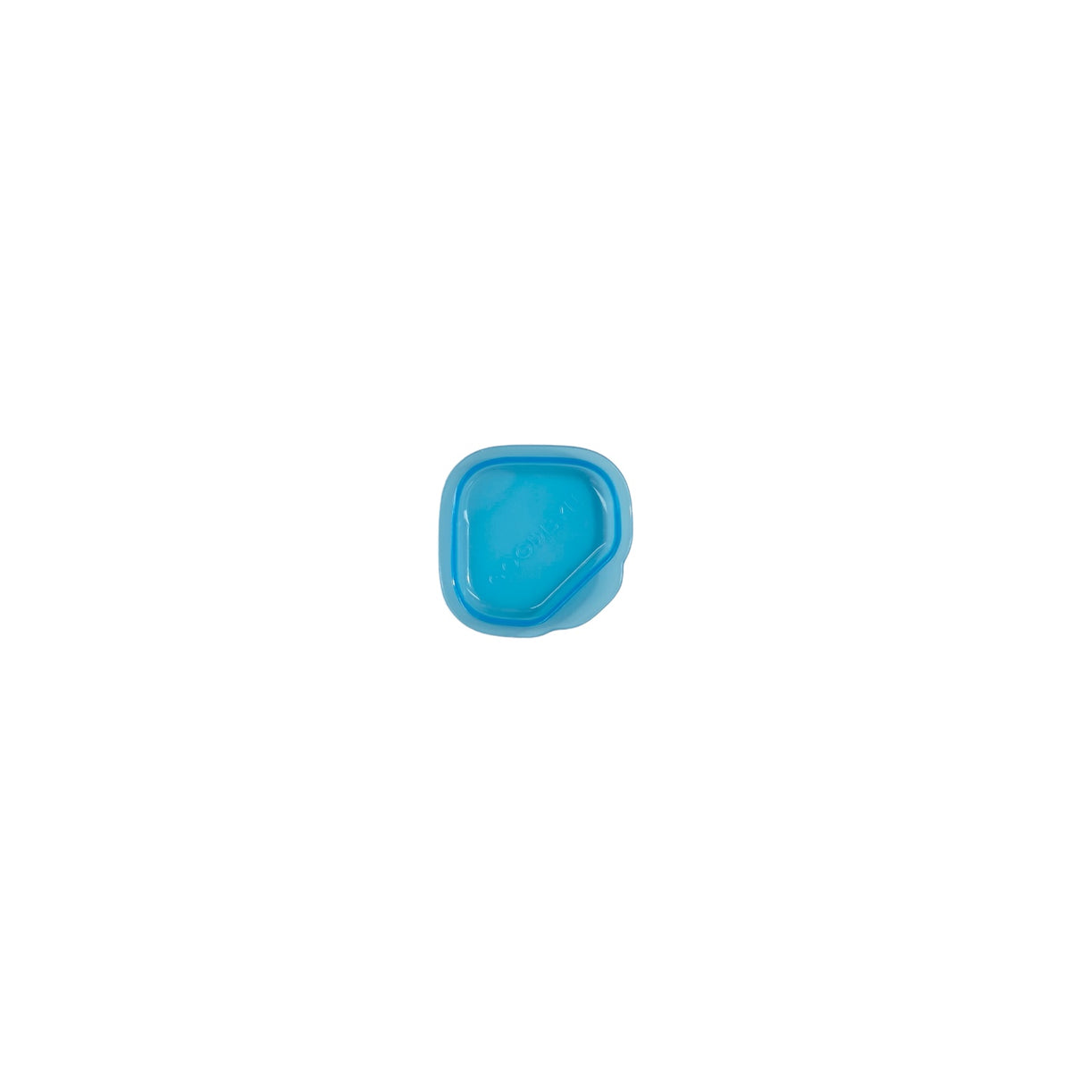 Blue container lid for goodbyn lunch containers