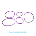 Silicone O-Ring Set - Purple