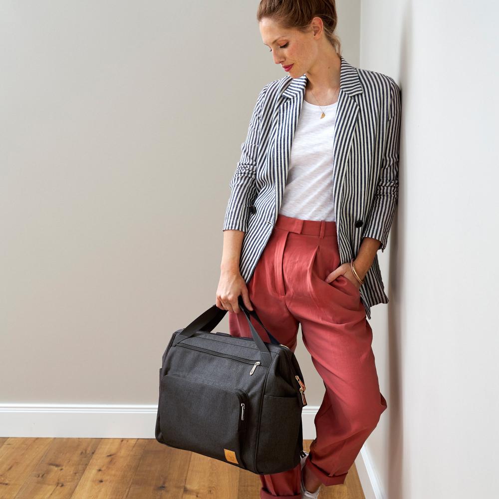 Glam Goldie Twin Backpack - Anthracite