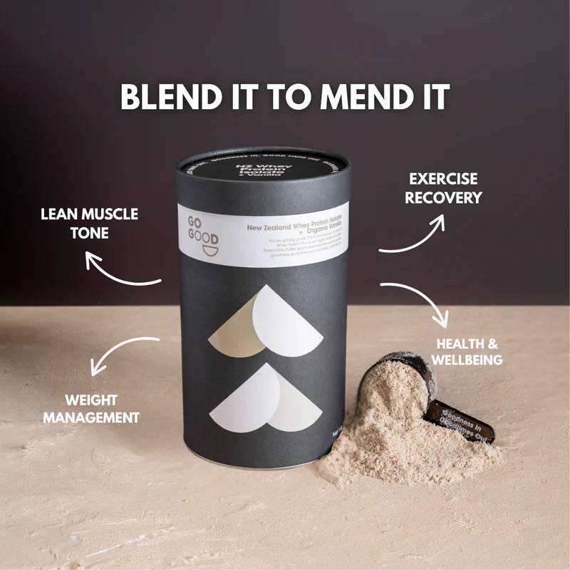 Whey Protein Isolate + Organic Vanilla