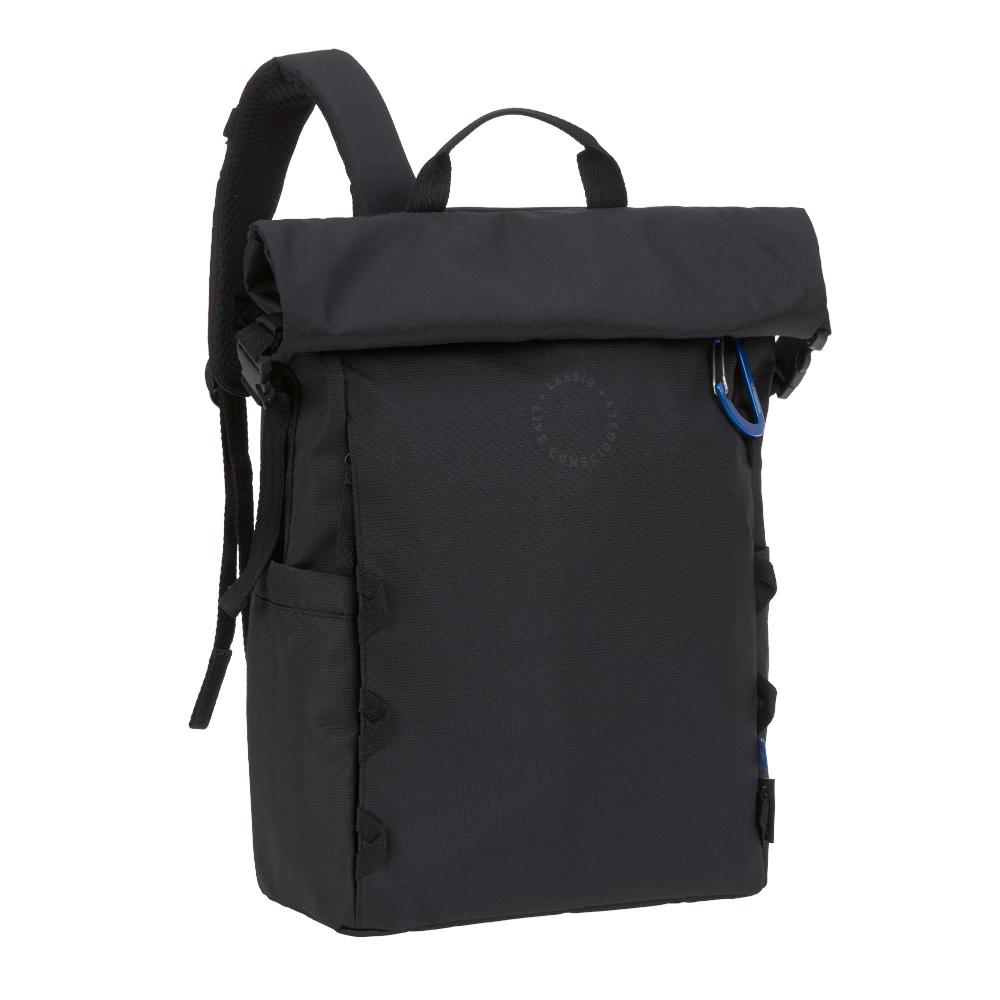 Outdoor Rolltop Backpack - Black