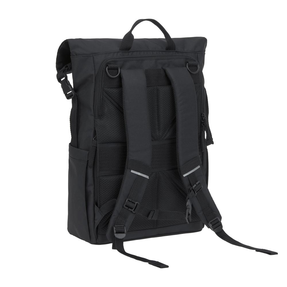 Outdoor Rolltop Backpack - Black