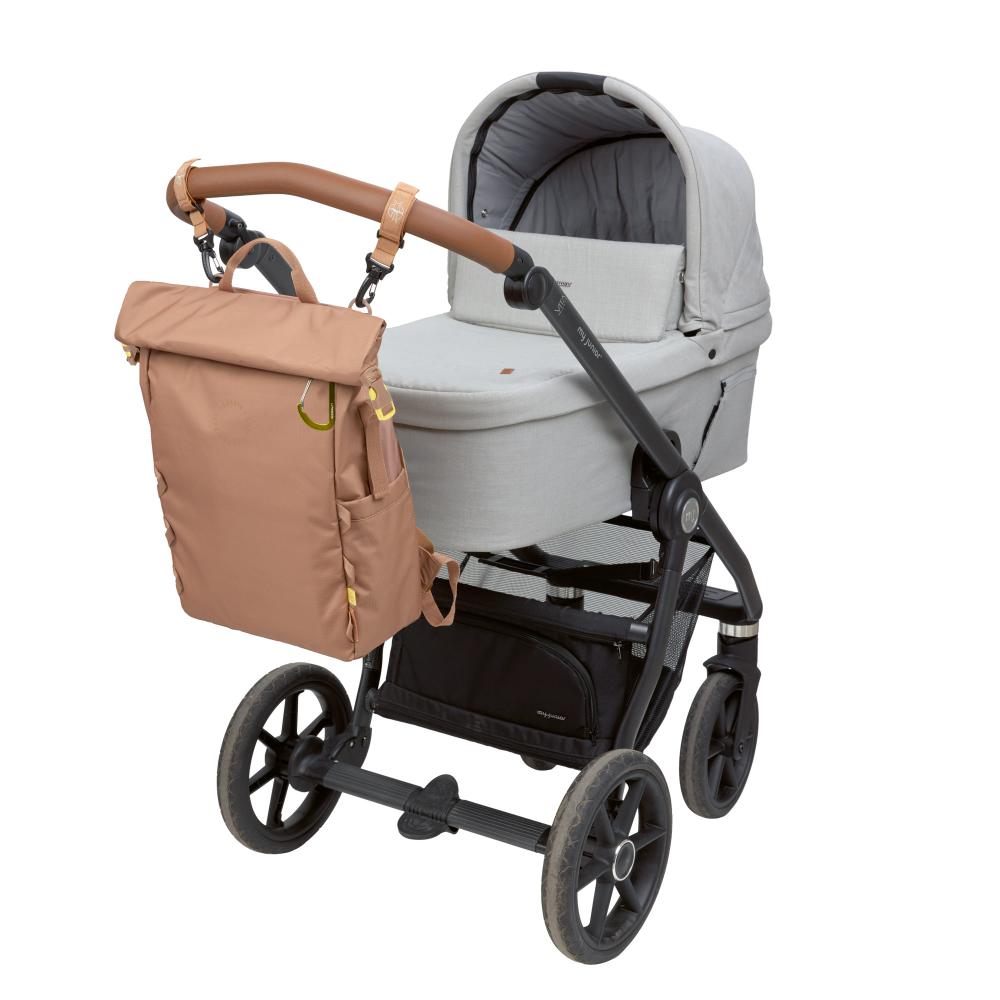 Outdoor Rolltop Backpack - Almond