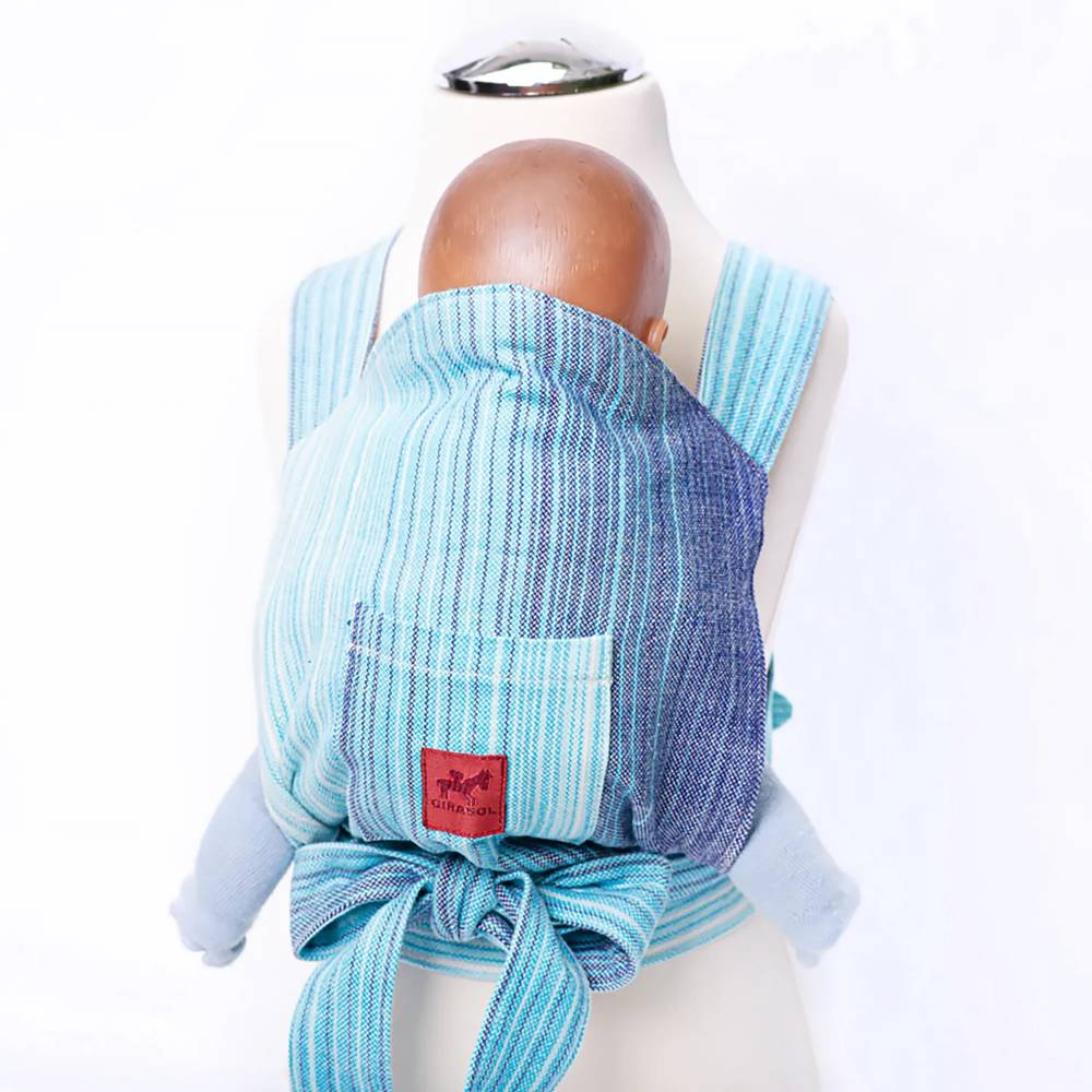 Mini MySol Doll Carrier - Candy Clouds Blue