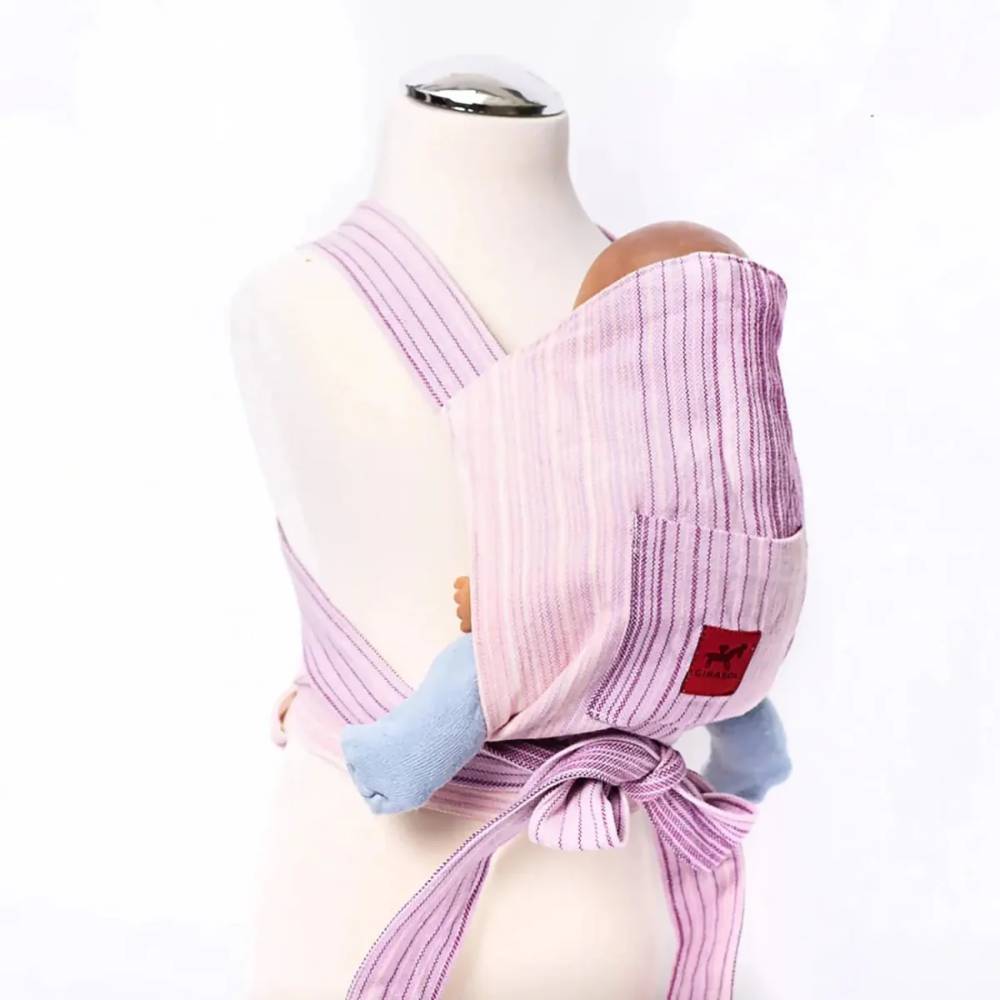 Mini MySol Doll Carrier - Candy Clouds Pink