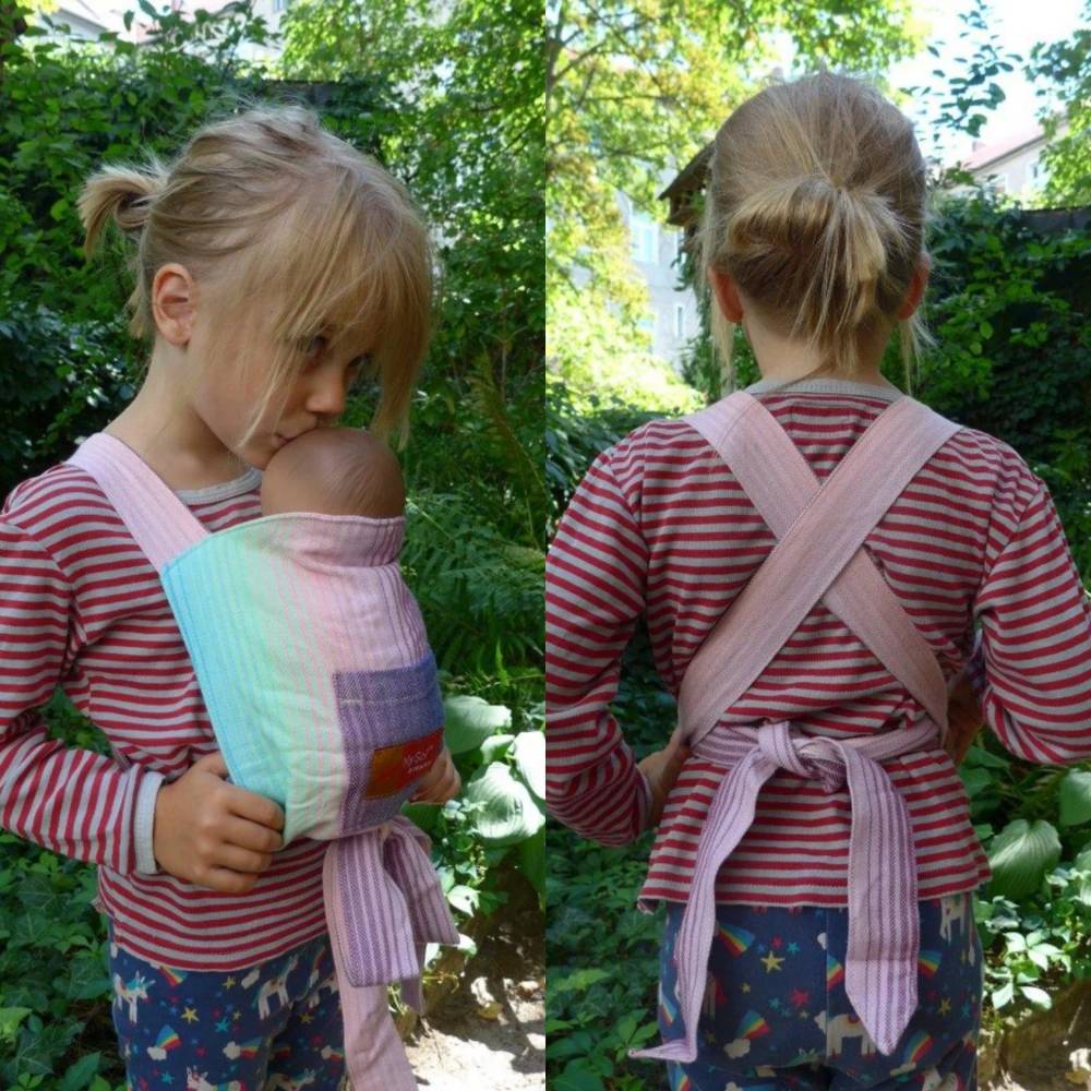 Mini MySol Doll Carrier - Rainbow Dreamer - Pastel