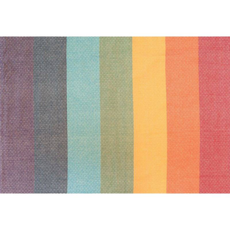 Ring Sling - Diamond Weave - Light Rainbow