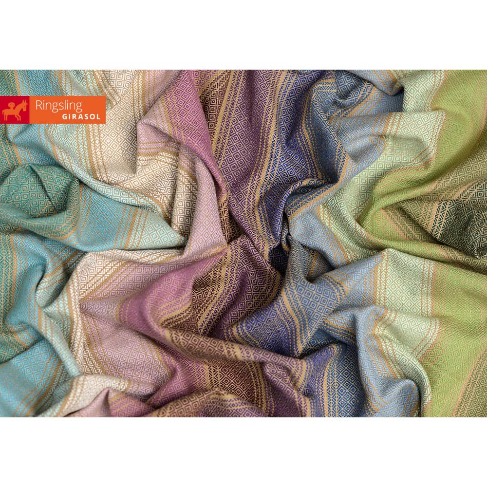 Ring Sling - Diamond Weave - Rayos d'oro