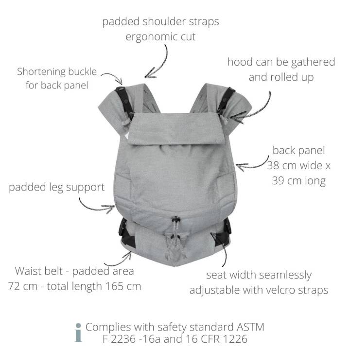 Primeo Baby Carrier - Cross Twill - Elba
