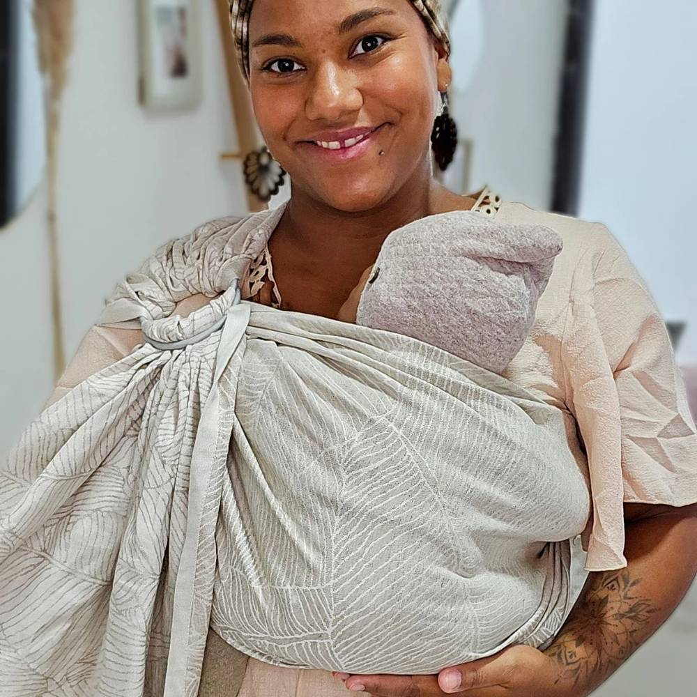 Linen Ring Sling - Grenada Natural