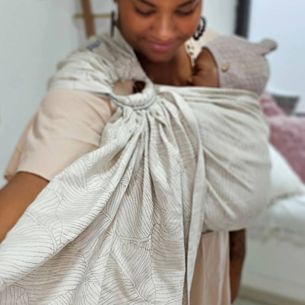 Linen Ring Sling - Grenada Natural