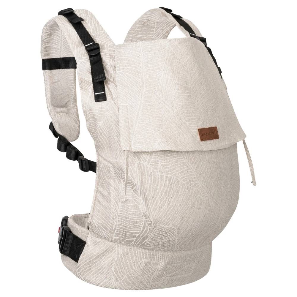 Linen Toddler Buckle Carrier - Grenada Natural