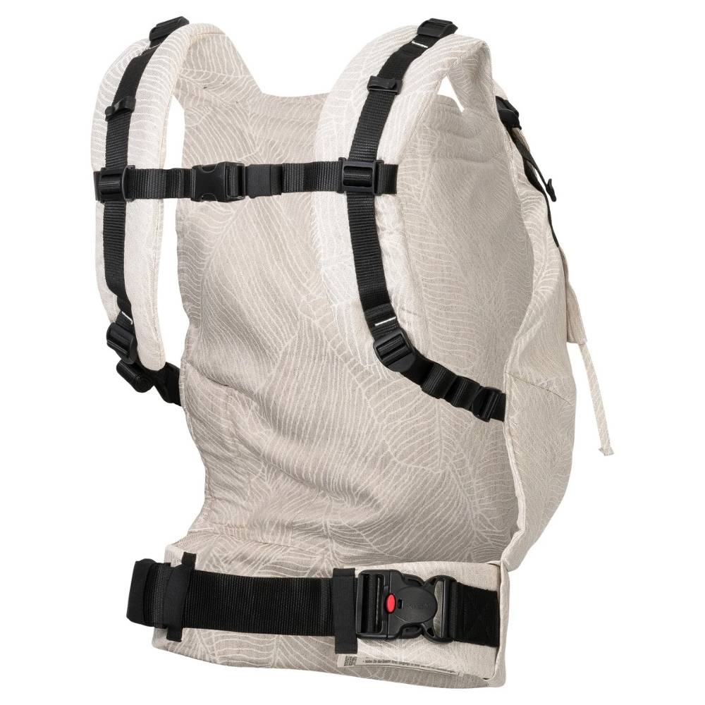 Linen Toddler Buckle Carrier - Grenada Natural
