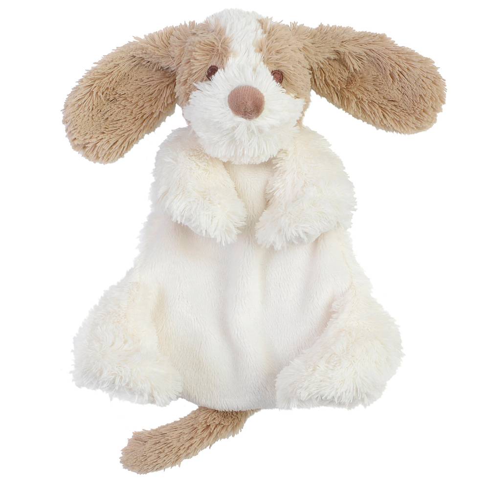 A soft and cuddly Happy Horse Tuttle Comforter. Dog David is Cream/Brown in colour. 