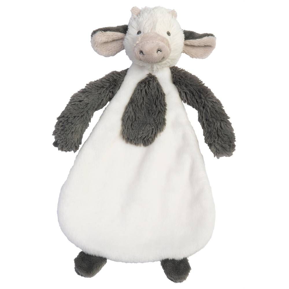 A soft and cuddly Happy Horse Tuttle Comforter. Cow Casper is White/Charcoal in colour. 