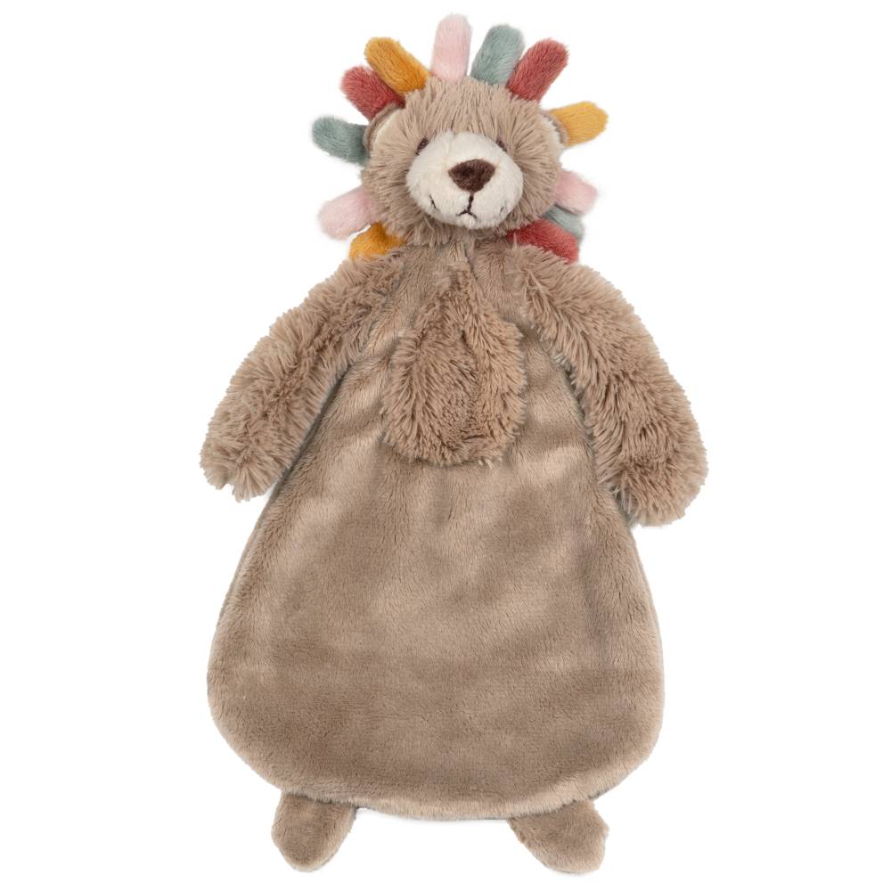 A soft and cuddly Happy Horse Tuttle Comforter. Lion Leon is Brown in colour. 