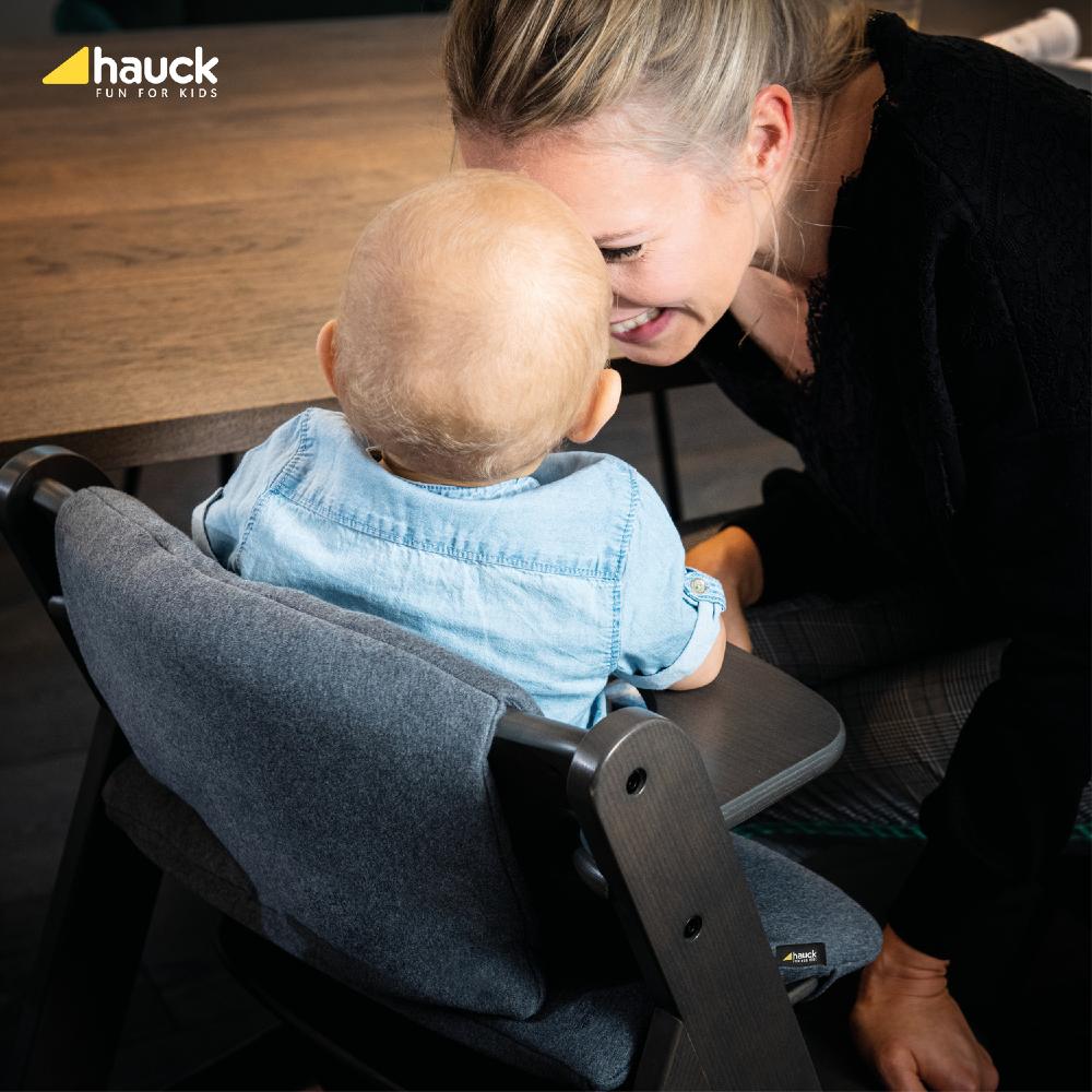 Alpha Cosy Select High Chair Insert - Jersey Charcoal