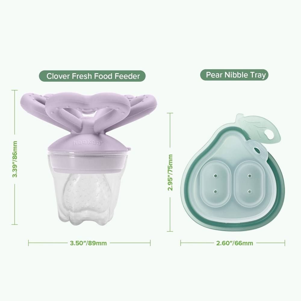 Pear & Clover Freeze-N-Feed Mini Combo - Pea Green