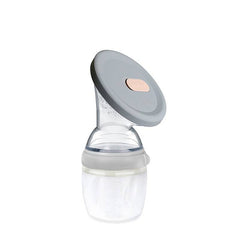 Gen 3 Breast Pump & Silicone Cap Set - Grey