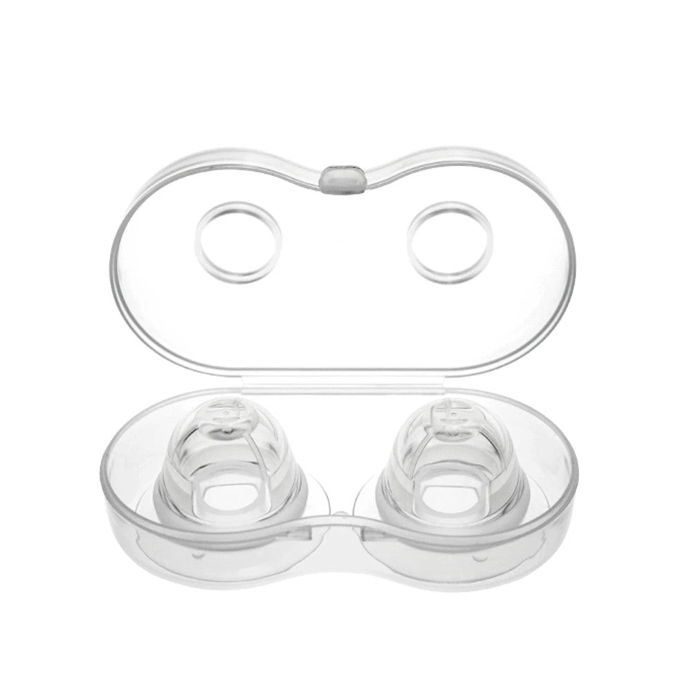 Nipple aspirators in clear plastic case