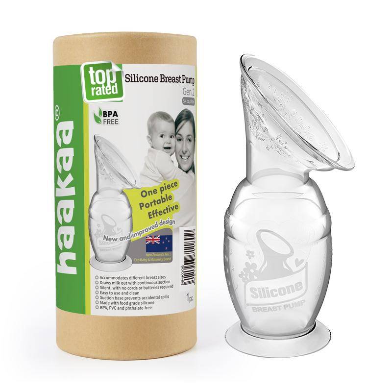 Gen 2 Silicone Breast Pump with Suction Base