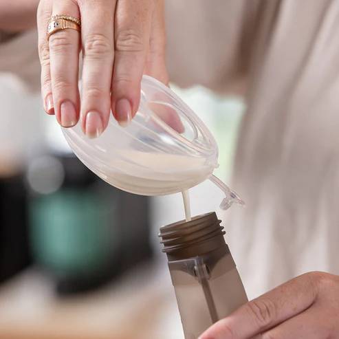 Shell Pumps & Steriliser Bag Combo - Frosted