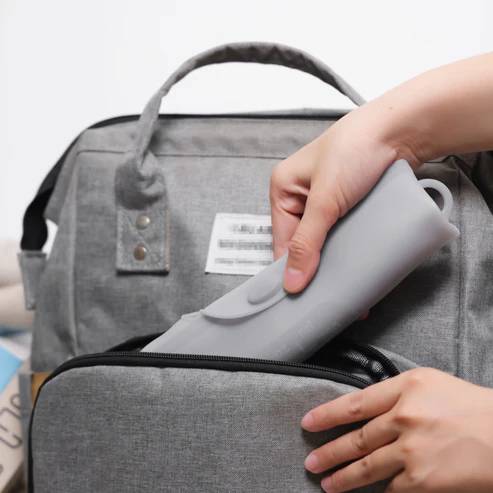 Shell Pumps & Steriliser Bag Combo - Grey