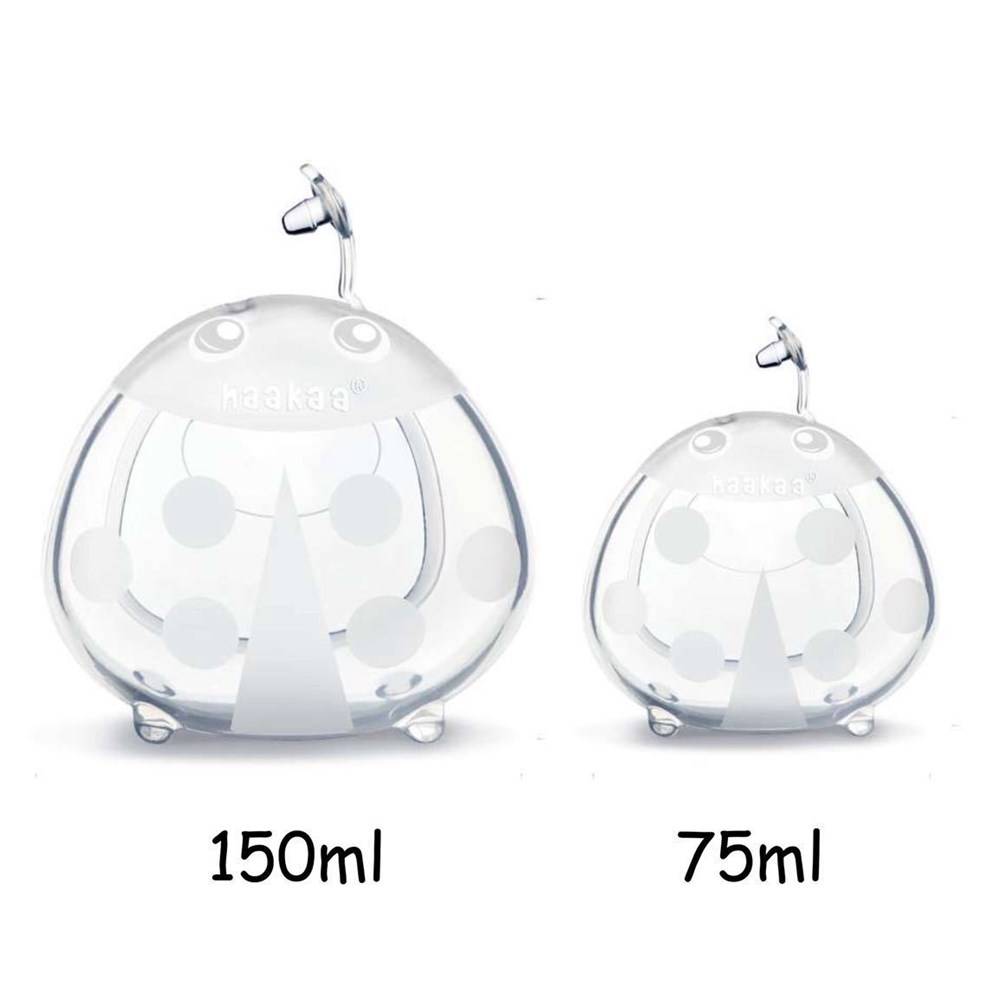 Ladybug Silicone Breast Milk Collector 2pk